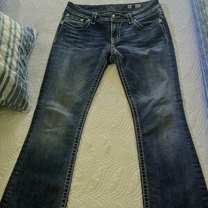 Miss Me Women's Bootcut Jeans in Dark Indigo